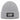Aus dem Weg, heute wird eskaliert – Rippstrick-Beanie in Grau meliert, Ansicht 1 #farbe_grau-meliert