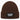 Aus dem Weg, es ist Wochenende – Rippstrick-Beanie in Braun, Ansicht 1 #farbe_braun