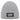 Aus dem Weg, es ist Wochenende – Rippstrick-Beanie in Grau meliert, Ansicht 1 #farbe_grau-meliert