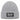 Mir reicht’s, ich gehe zum Badminton – Rippstrick-Beanie in Grau meliert, Ansicht 1 #farbe_grau-meliert