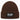 Mir reicht’s, ich gehe Bäume fällen – Rippstrick-Beanie in Braun, Ansicht 1 #farbe_braun