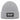 Mir reicht’s, ich gehe Bäume fällen – Rippstrick-Beanie in Grau meliert, Ansicht 1 #farbe_grau-meliert