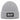 Mir reicht’s, ich hol mir eine Bratwurst – Rippstrick-Beanie in Grau meliert, Ansicht 1 #farbe_grau-meliert