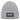 Mir reicht’s, ich bin dann mal weg – Rippstrick-Beanie in Grau meliert, Ansicht 1 #farbe_grau-meliert