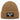 Mir reicht’s, ich gehe zum Esel – Rippstrick-Beanie in Karamell, Ansicht 1 #farbe_karamell