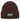 Mir reicht’s, ich mach Feierabend – Rippstrick-Beanie in Braun, Ansicht 1 #farbe_braun