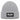Mir reicht’s, ich brauche Feuerzangenbowle – Rippstrick-Beanie in Grau meliert, Ansicht 1 #farbe_grau-meliert