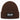 Mir reicht’s, die Fische warten – Rippstrick-Beanie in Braun, Ansicht 1 #farbe_braun
