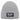 Mir reicht’s, ich gehe fliegenfischen – Rippstrick-Beanie in Grau meliert, Ansicht 1 #farbe_grau-meliert