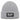 Mir reicht’s, ich gehe fotografieren – Rippstrick-Beanie in Grau meliert, Ansicht 1 #farbe_grau-meliert
