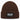 Mir reicht’s, ich gehe zum Frühschoppen – Rippstrick-Beanie in Braun, Ansicht 1 #farbe_braun