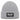 Mir reicht’s, ich gehe zum Frühschoppen – Rippstrick-Beanie in Grau meliert, Ansicht 1 #farbe_grau-meliert