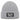 Mir reicht’s, ich gehe zum Fußball – Rippstrick-Beanie in Grau meliert, Ansicht 1 #farbe_grau-meliert