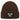 Mir reicht’s, ich gehe Gassi – Rippstrick-Beanie in Braun, Ansicht 1 #farbe_braun