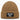 Mir reicht’s, ich gehe Gassi – Rippstrick-Beanie in Karamell, Ansicht 1 #farbe_karamell