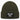 Mir reicht’s, ich gehe Gassi – Rippstrick-Beanie in Olive, Ansicht 1 #farbe_olive