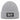 Mir reicht’s, ich brauche Glühwein – Rippstrick-Beanie in Grau meliert, Ansicht 1 #farbe_grau-meliert