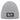 Mir reicht’s, ich gehe zu meinen Hühnern – Rippstrick-Beanie in Grau meliert, Ansicht 1 #farbe_grau-meliert