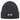 Mir reicht’s, ich gehe mit dem Hund raus – Rippstrick-Beanie in Dunkelgrau, Ansicht 1 #farbe_dunkelgrau