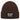 Mir reicht’s, ich gehe kacken – Rippstrick-Beanie in Braun, Ansicht 1 #farbe_braun