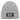 Mir reicht’s, ich gehe klettern – Rippstrick-Beanie in Grau meliert, Ansicht 1 #farbe_grau-meliert