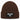 Mir reicht’s, ich gehe aufs Klo – Rippstrick-Beanie in Braun, Ansicht 1 #farbe_braun