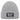 Mir reicht’s, ich brauche Kuchen – Rippstrick-Beanie in Grau meliert, Ansicht 1 #farbe_grau-meliert