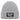 Mir reicht’s, ich gehe zu den Kühen – Rippstrick-Beanie in Grau meliert, Ansicht 1 #farbe_grau-meliert