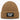 Mir reicht’s, ich gehe laufen – Rippstrick-Beanie in Karamell, Ansicht 1 #farbe_karamell