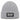Mir reicht’s, ich brauche Meeresluft – Rippstrick-Beanie in Grau meliert, Ansicht 1 #farbe_grau-meliert