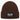 Mir reicht’s, heute nicht mehr – Rippstrick-Beanie in Braun, Ansicht 1 #farbe_braun