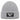 Mir reicht’s, ich gehe zum Pferd – Rippstrick-Beanie in Grau meliert, Ansicht 1 #farbe_grau-meliert