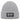 Mir reicht’s, mein Pferd wartet – Rippstrick-Beanie in Grau meliert, Ansicht 1 #farbe_grau-meliert