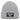Mir reicht’s, ich gehe auf die Piste – Rippstrick-Beanie in Grau meliert, Ansicht 1 #farbe_grau-meliert