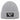 Mir reicht’s, ich gehe zum Pony – Rippstrick-Beanie in Grau meliert, Ansicht 1 #farbe_grau-meliert