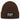 Mir reicht’s, ich gehe Rad fahren – Rippstrick-Beanie in Braun, Ansicht 1 #farbe_braun