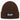 Mir reicht’s, ich gehe Rasen mähen – Rippstrick-Beanie in Braun, Ansicht 1 #farbe_braun