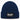 Mir reicht’s, ich gehe Rasen mähen – Rippstrick-Beanie in Navy, Ansicht 1 #farbe_navy