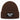 Mir reicht’s, ich brauche meine Ruhe – Rippstrick-Beanie in Braun, Ansicht 1 #farbe_braun