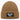 Mir reicht’s, ich brauche meine Ruhe – Rippstrick-Beanie in Karamell, Ansicht 1 #farbe_karamell