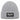 Mir reicht’s, ich gehe Schlittschuh laufen – Rippstrick-Beanie in Grau meliert, Ansicht 1 #farbe_grau-meliert