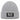 Mir reicht’s, ich brauche Schnaps – Rippstrick-Beanie in Grau meliert, Ansicht 1 #farbe_grau-meliert