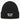 Mir reicht’s, ich gehe ins Stadion – Rippstrick-Beanie in Schwarz, Ansicht 1 #farbe_schwarz