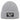 Mir reicht’s, ich gehe in den Stall – Rippstrick-Beanie in Grau meliert, Ansicht 1 #farbe_grau-meliert