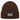 Mir reicht’s, ich brauche Stallluft – Rippstrick-Beanie in Braun, Ansicht 1 #farbe_braun