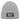 Mir reicht’s, ich brauche Urlaub – Rippstrick-Beanie in Grau meliert, Ansicht 1 #farbe_grau-meliert