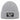 Mir reicht’s, ich gehe in den Wald – Rippstrick-Beanie in Grau meliert, Ansicht 1 #farbe_grau-meliert