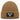 Mir reicht’s, ich gehe zum Yoga – Rippstrick-Beanie in Karamell, Ansicht 1 #farbe_karamell