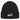 Hundekopf Australian Shepherd – Rippstrick-Beanie in Schwarz, Ansicht 1 #farbe_schwarz