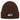 Hundekopf Beagle – Rippstrick-Beanie in Braun, Ansicht 1 #farbe_braun